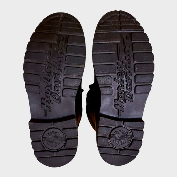 Harley-Davidson size 7½ M black boots - Picture 5 of 12